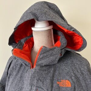The North Face Women’s Charcoal and Orange Ski Jacket